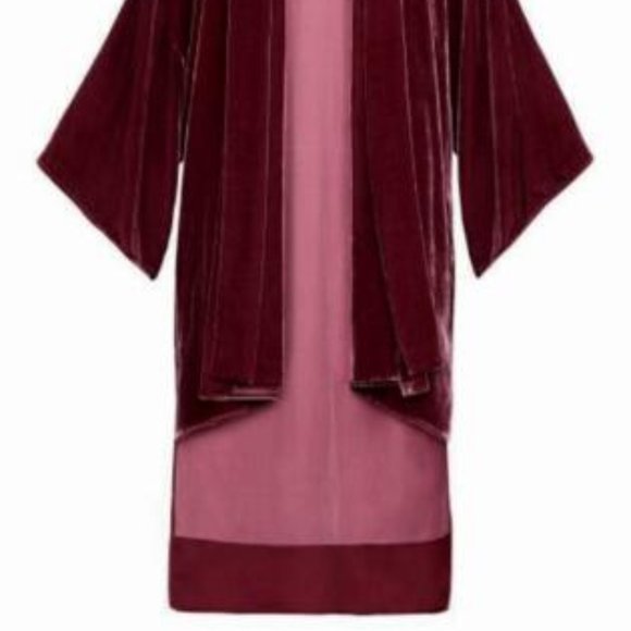 NEW" BCBG MAXAZRIA TEMPEST HIGH-LOW KIMONO JACKET SIZE XS-S $348 - Picture 6 of 7